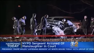 NYPD Sergeant Accused Of Manslaughter Due In Court