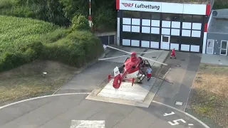 Kompletter Landeanflug RTH mit Vollbremsung Christoph 41 Leonberg