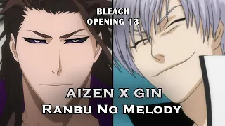 AIZEN X GIN "RANBU NO MELODY" BLEACH OPENING 13 (AI Cover)