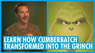 What Line Did Benedict Cumberbatch Choose? The Grinch Interview - Making the Animation