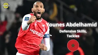 يونس عبد الحميد   Younes Abdelhamid Defensive Skills, Tackles