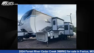 Breathtaking 2024 Forest River Cedar Creek Fifth Wheel RV For Sale in Festus, MO | RVUSA.com