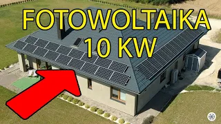 Panele słoneczne 10 KW | FOTOWOLTAIKA po roku użytkowania - jak to działa, czy to się opłaca?