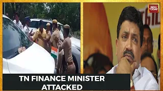BJP Stages Protest Against Minister Thiaga Rajan After Slipper Throwing Incident At Madurai Airport