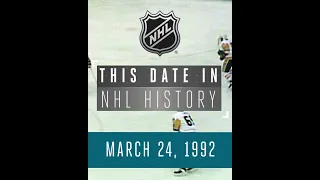 Lemieux's 1000th point | This Date in History #shorts