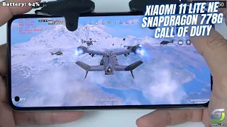 Xiaomi 11 Lite NE Test game Call of Duty Mobile CODM