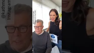 Katharine McPhee & David Foster - Wash my hands @ The Kat and Dave Show (5 April 2020) - Camera Kat