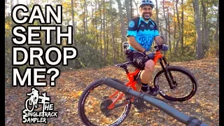 Can I keep up? Seth's Bike Hacks at Kitsuma Peak Trail, Asheville