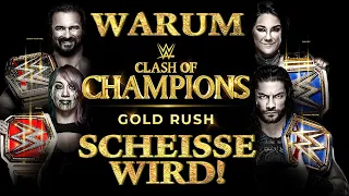 Warum WWE Clash of Champions 2020 scheiße wird!