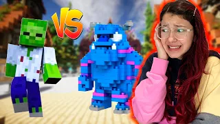 CONSTRUÍMOS UM MONSTRO NO MINECRAFT !! BUILD BATTLE MINECRAFT #6 | Luluca