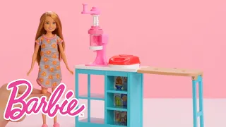 @Barbie | Unboxing Fun with Stacie™ Breakfast Playset and Chelsea™ Veggie Garden Playset