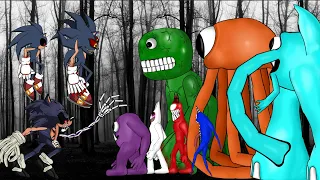 Sonic exe vs Garten of banban, jumbo josh, Banban, stinger flynn, coach pickles. Animation