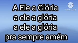 A ele a gloria Matheus Rizzo & Coral com 1700 vozes  Mega Vigília  ASP