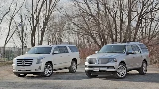 2015 Cadillac Escalade vs. 2015 Lincoln Navigator