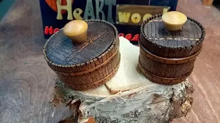 Маленькая шкатулка в подарок. Для конкурса HeARTwood  новогодние подарки.