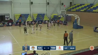 🏀 "Каспий" vs "Томирис" - Национальная лига Казахстана - женщины 2022/23 - 1 тур (17.10.22)