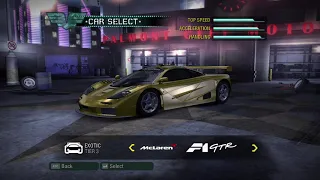 Need for Speed Carbon REDUX 2021 All Cars 1080p 60FPS