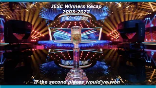 JESC WINNERS RECAP if the 2nd place would've won | 2003-2022 |