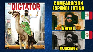 El Dictador [2012] Comparación del Doblaje Latino Neutro y con Modismos