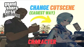 HOW TO CHANGE CHARACTER CUTSCENE IN GTA SAN ANDREAS (Easiest Way)