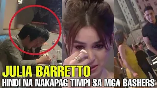 JULIA BARRETTO HINDI NA NAKAPAG TIMPI SA MGA BASHERS JULIA BARRETTO NAG SALITA NA !