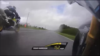 onboard wet lap of the NW200 - Dean Harrison - 2015