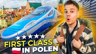 So gut ist die FIRST CLASS in High-Speed Zügen in POLEN! 😳