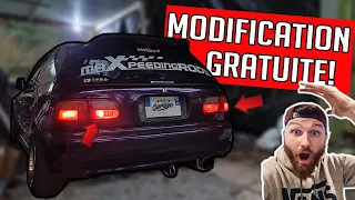 Modifier ses feux de civic style JDM! | @Phiz67