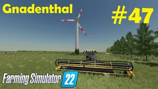 LS22 Gnadenthal #47 Sojabohnen verkaufen, neues Windrad & n Schwadmäher / Farming Simulator 22