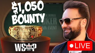 DEEP in the $1,050 Beat the Pros BOUNTY! - 2023 WSOP ONLINE