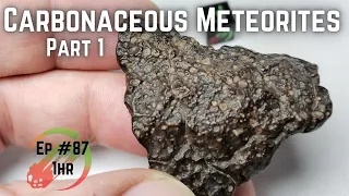 Carbonaceous Meteorites pt1 Science & Stories ☄️ 1HR Hangout Meteorite Education #87