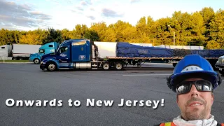 Life of a Flatbed Truck Driver Ep.03 - New Jersey - Melton Truck Lines