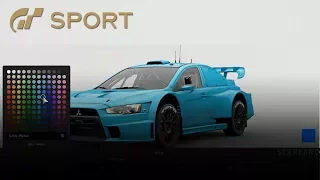 Gran Turismo Sport - Car Editor (Car Customization) BETA