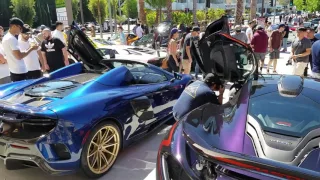 Lamborghini Centenario with the Mclaren P1GTR