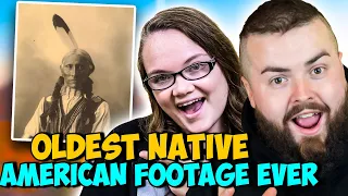 Irish Couple Reacts Oldest Native American footage ever