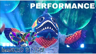 Piranha sings “In The Name of Love” by Bebe Rexha & Martin Garrix | The Masked Singer UK | Season 5