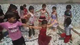 Apple School Student - Rain Dance- Mohabbat barsa dena tu sawan aaya hai