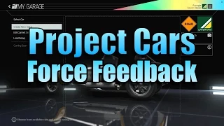 PROJECT CARS FORCE FEEDBACK