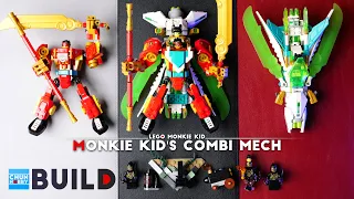 LEGO Speed Build! Monkie Kid's Combi Mech + Mei's Dragon Jet | Monkie Kid 2023 | Beat Build