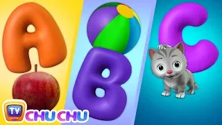 ABC Song with ChuChu Toy Train - Alphabet Song for Kids - ChuChu TV