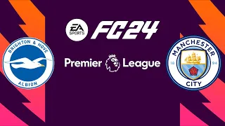 Brighton vs Manchester City | Amex Stadium | 2023-24 Premier League | EA FC 24