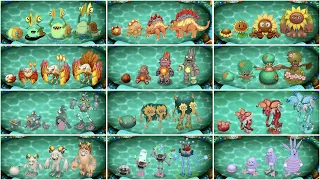 All My Singing Monsters Growing Up Evolution