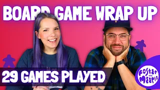 Board Game Wrap Up | October 2021 | 29 Games Played!