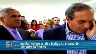 Imputan cargos a falso testigo en el caso de Luis Alfredo Ramos