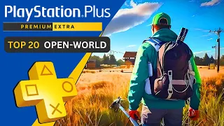 Top 20 Open World Games on PlayStation Plus Extra & Premium | 2024