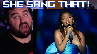 Singer/Songwriter reaction to HALLE BAILEY LIVE - PART OF YOUR WORLD FROM AMERICAN IDOL 2023