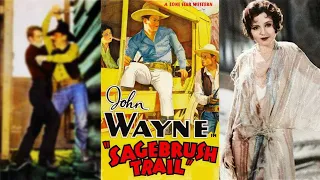 SAGEBRUSH TRAIL (1933)  John Wayne, Nancy Shubert & Lane Chandler | Western | COLORIZED