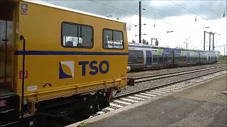 VSOE et autres trains en gare de Aulnoye Aymeries et de Fourmies le 14 avril 2022