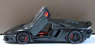 [Unboxing] 1:18 AUTOart Lamborghini Aventador LP720-4 50° Anniversario (Nero Nemesis)