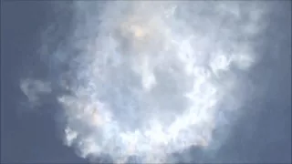 SpaceX Falcon 9 Launch Failure - Slow Motion